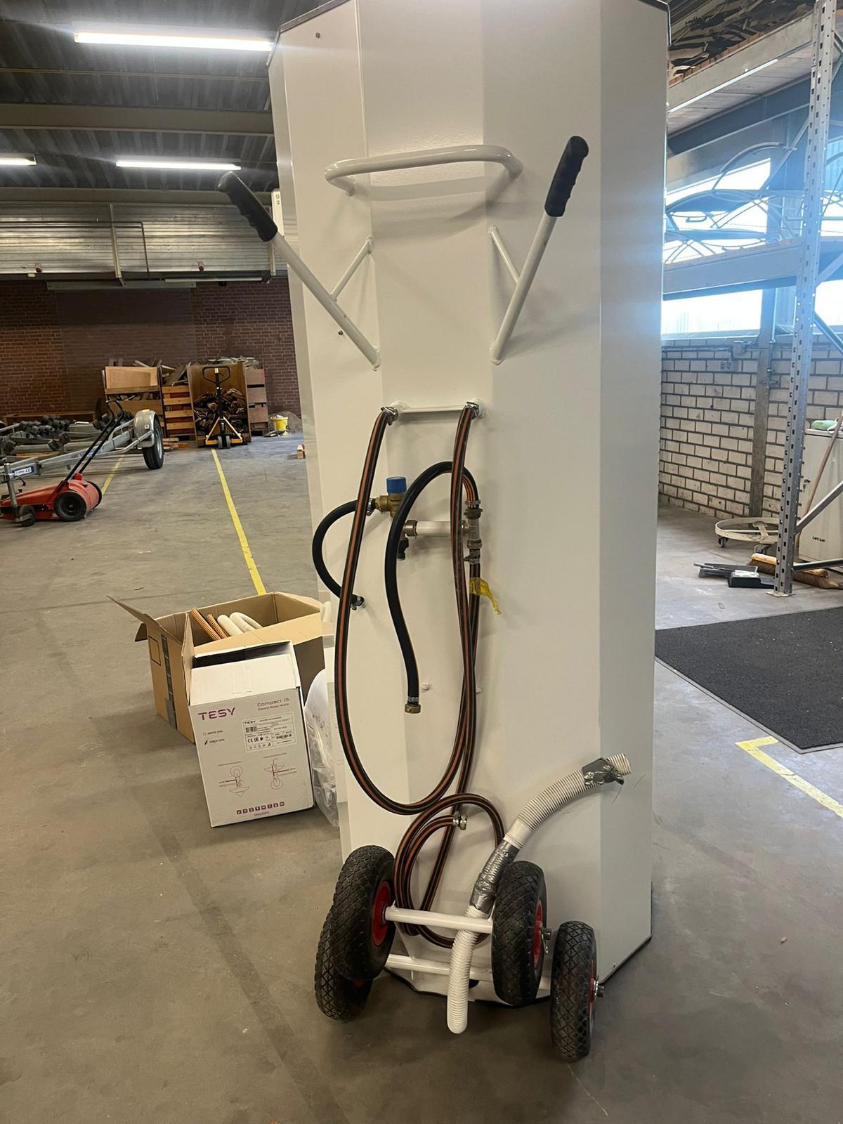 Plaatsing douchecabine